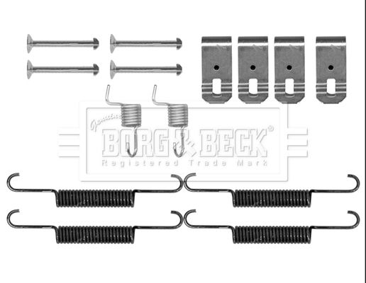 BORG & BECK Tarvikesarja, seisontajarru BBK6321